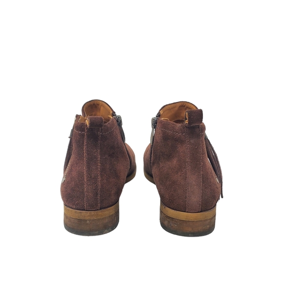 Franco Sarto 'Kaime' Genuine Leather Suede Ankle Boots Size 6.5 M - Picture 4 of 11